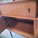 Scandinavian design sideboard in vintage teak