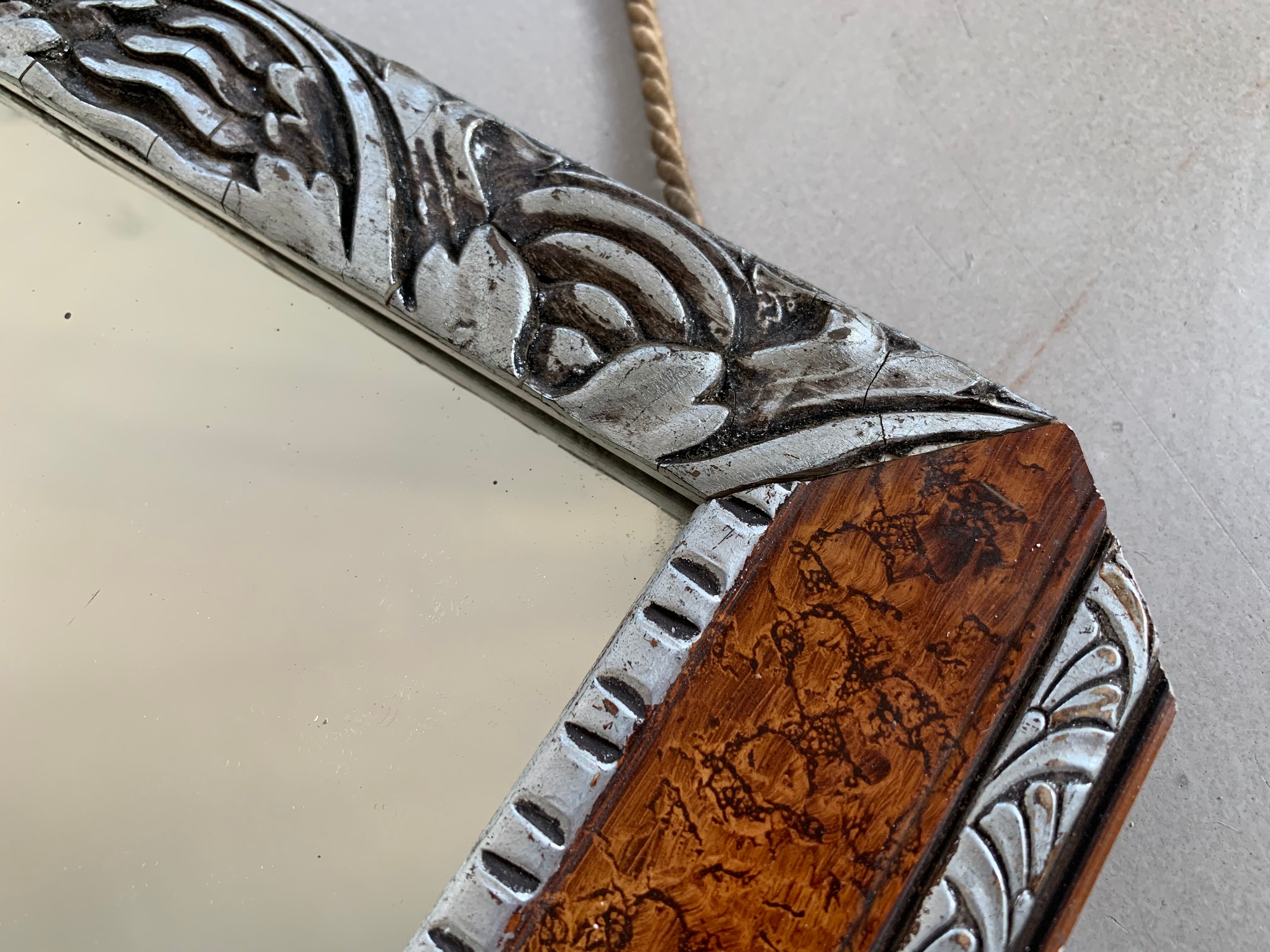 Art deco wall mirror