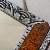 Art deco wall mirror