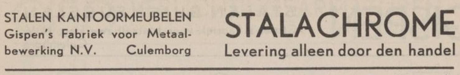 1930s Brown-red Bauhaus chair by W.H. Gispen