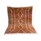 Tapis beniourain brique 178x210cm