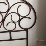 Rattan bedhead
