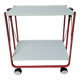 Desserte métal frz par lucien lepoix 1983 pop art vintage roulante pliable