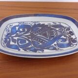 Ceramic 426-2841 Aluminia Plate by Kari Christensen for Royal Copenhagen, Denmark