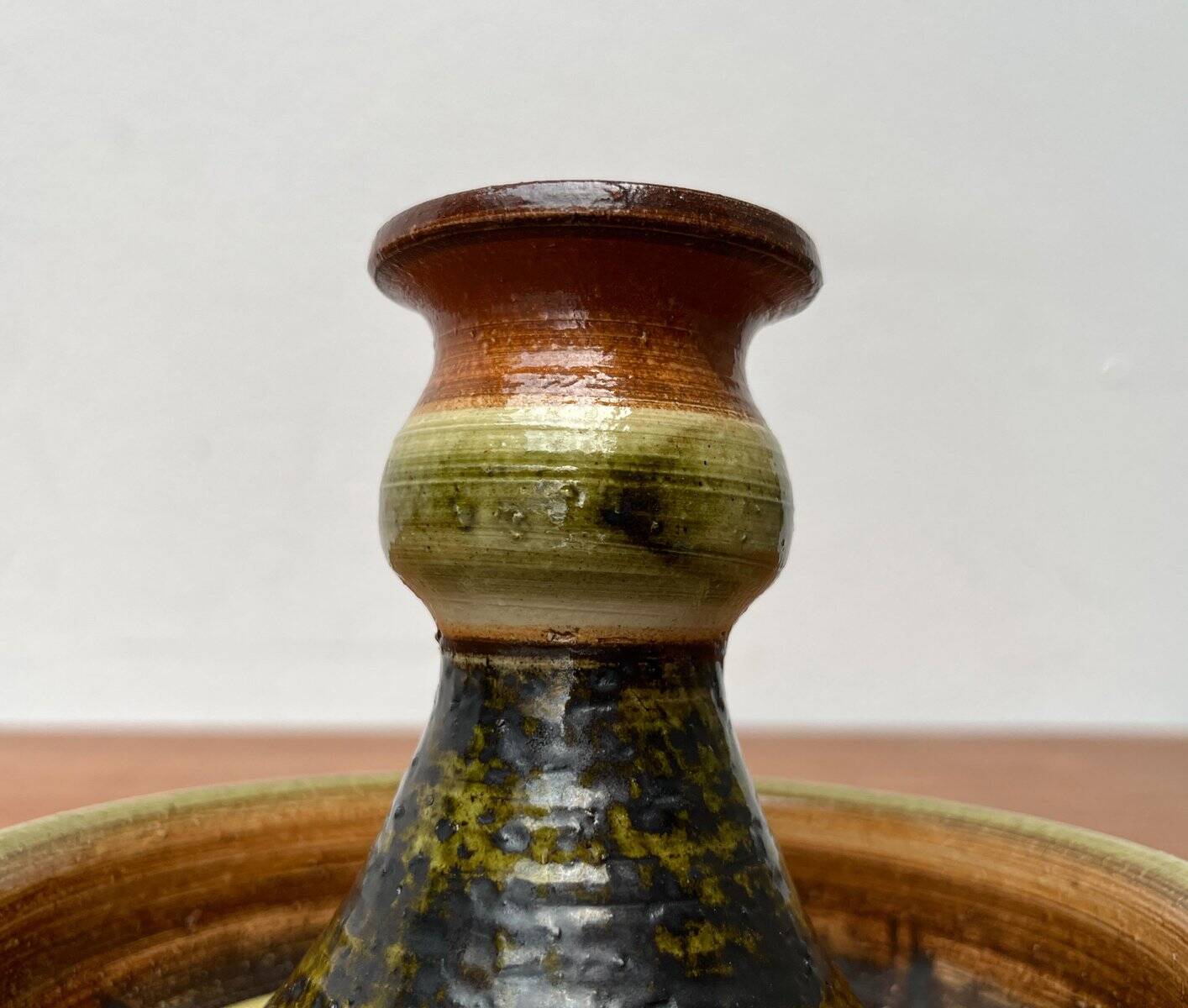 Mid-century German studio candlestick, 1960s