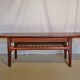 Expandable Scandinavian teak coffee table