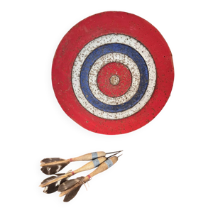 jeu de fléchettes vintage