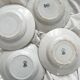 4 ironstone soup plates "Narcissus" Saint Amand A. Lebacqz & M. Bouchart
