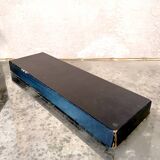 Set of 11 blackened resin knife holders, 1970s