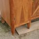 Art Deco sideboard in solid walnut and veneer – pink marble top