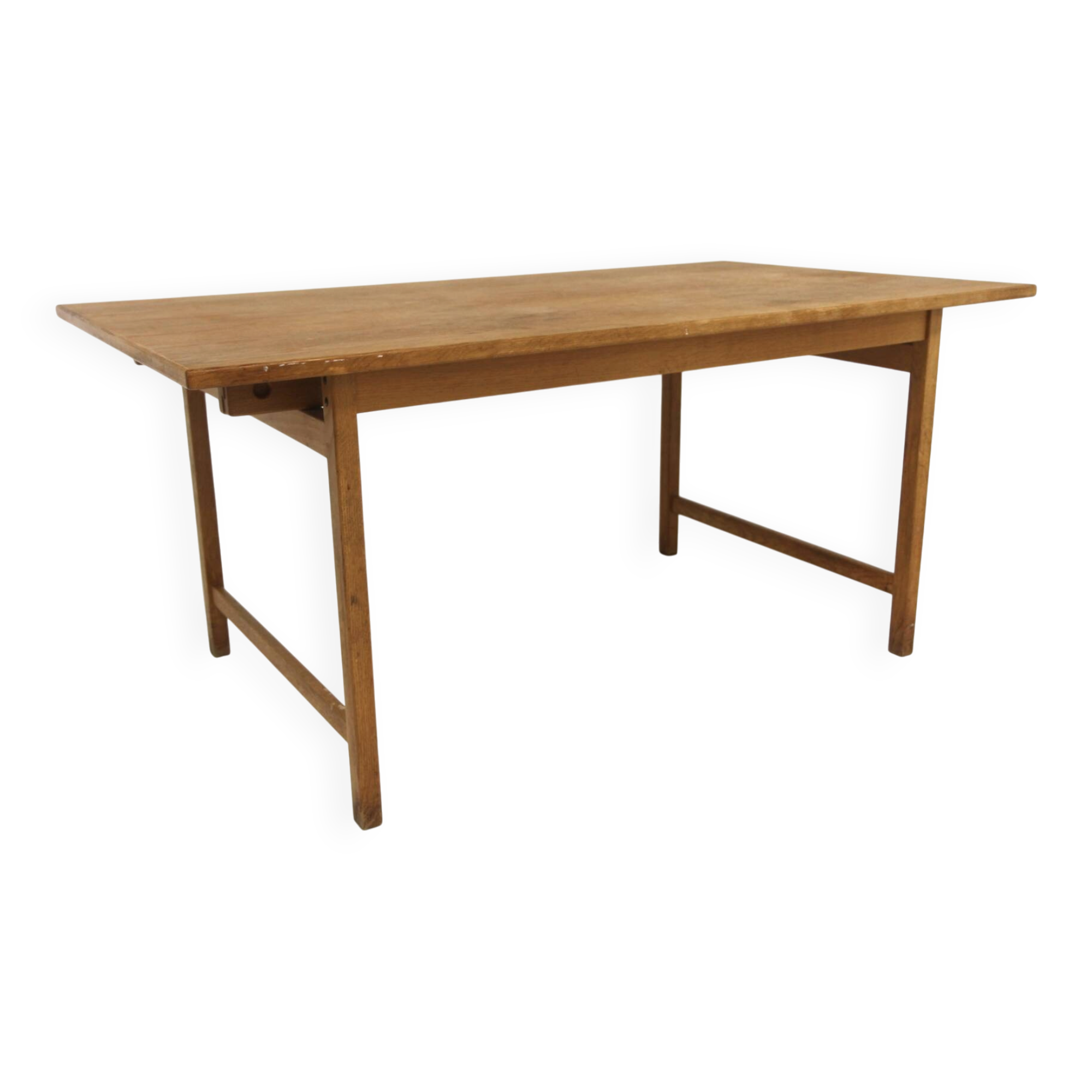 Dining table "portfolio" in oak, Karl Erik Ekselius, Sweden, 1960