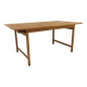 Dining table "portfolio" in oak, Karl Erik Ekselius, Sweden, 1960
