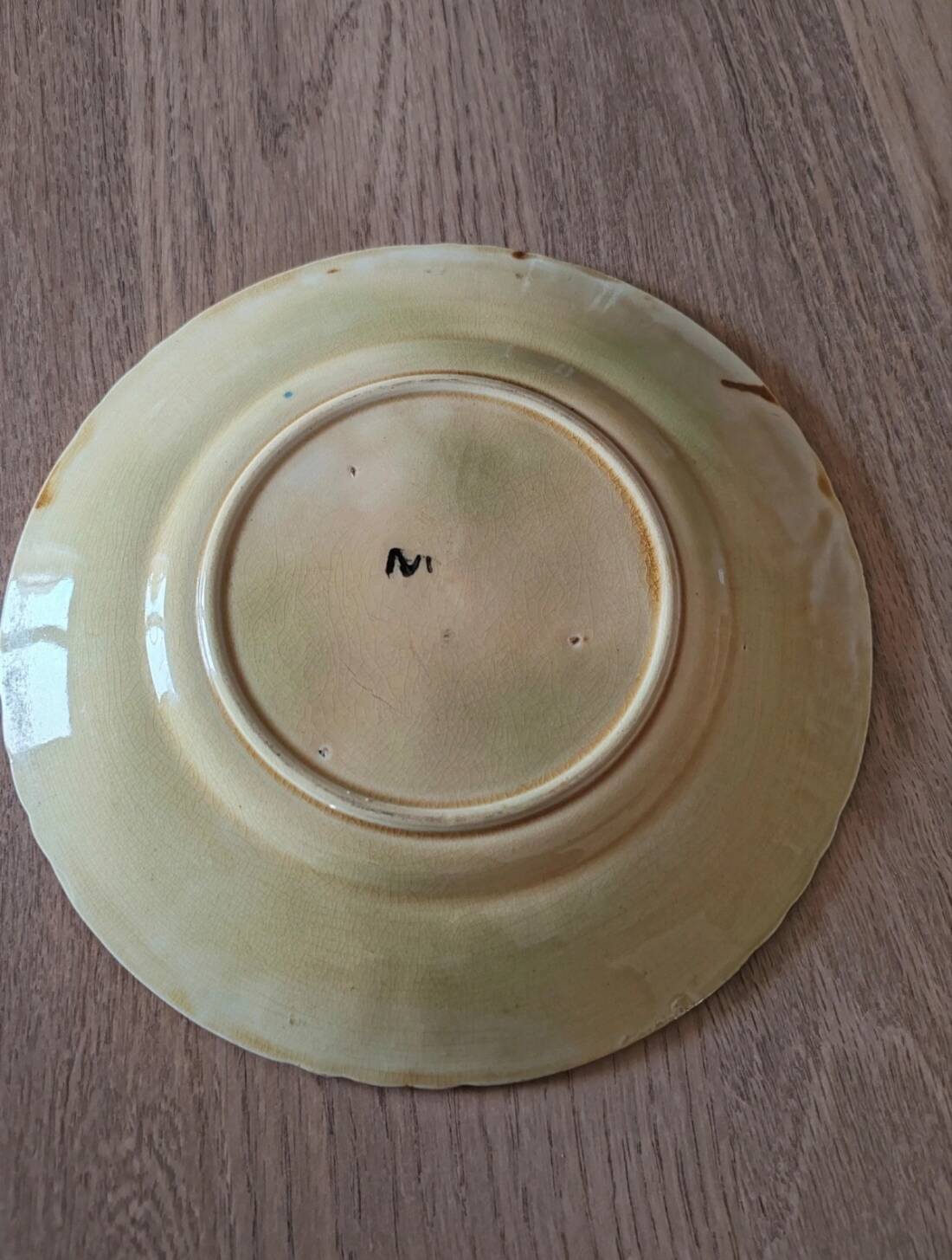 Majolica plate