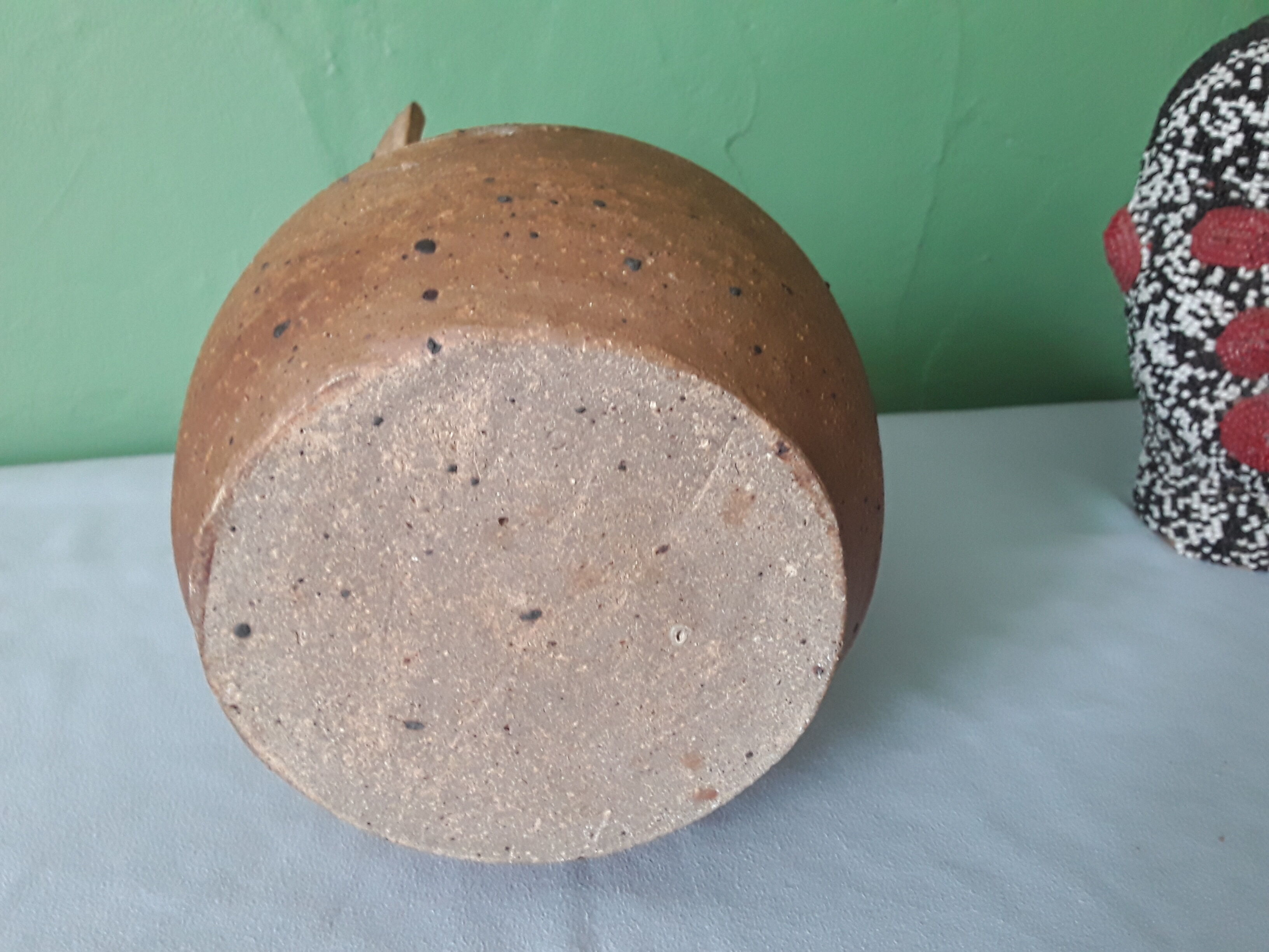 Vintage stoneware hen