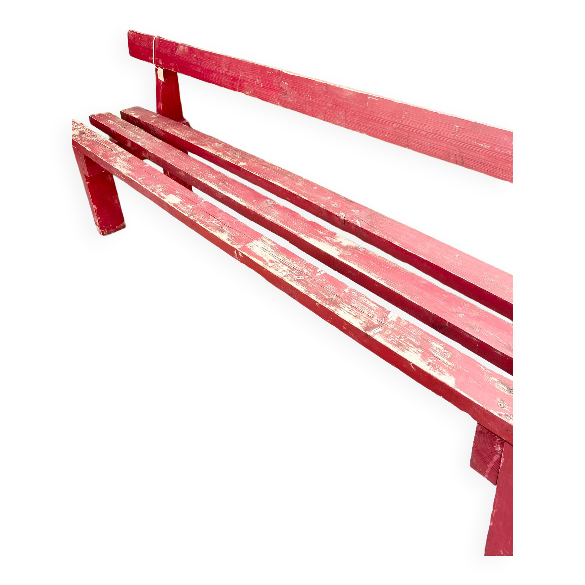 Wooden bench