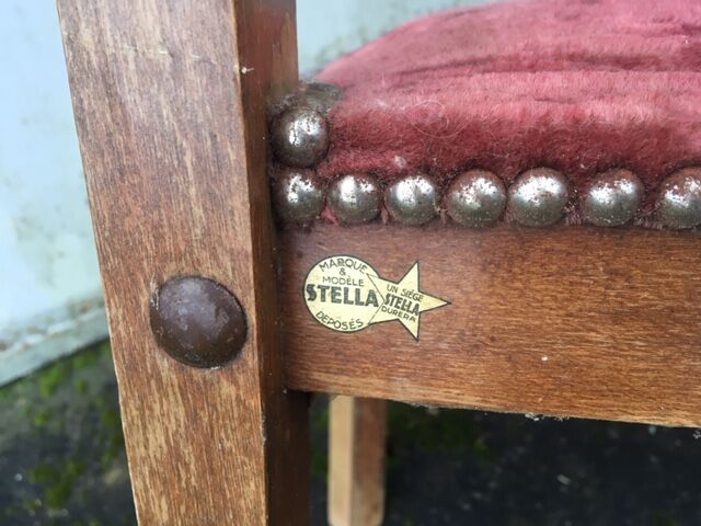 Pair of chairs Stella of time stamped 1930.