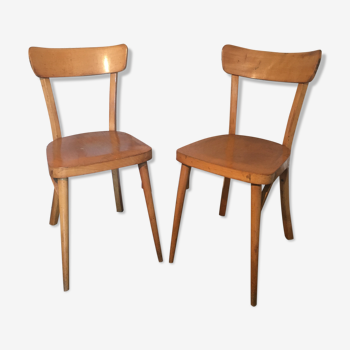 Pair of bistro chairs, Luterma, circa 1950