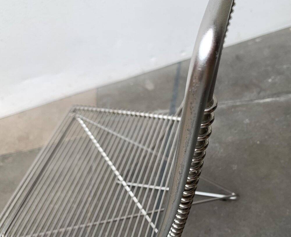 Postmodern German cantilever chair by Till Behrens for Schlubach, 1980s.