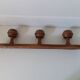 Wall coat rack