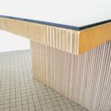 Vitra 'Easy edges' table by Frank Gehry 1972 vintage design