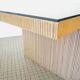 Table Vitra 'Easy edges'  par Frank Gehry 1972 design vintage