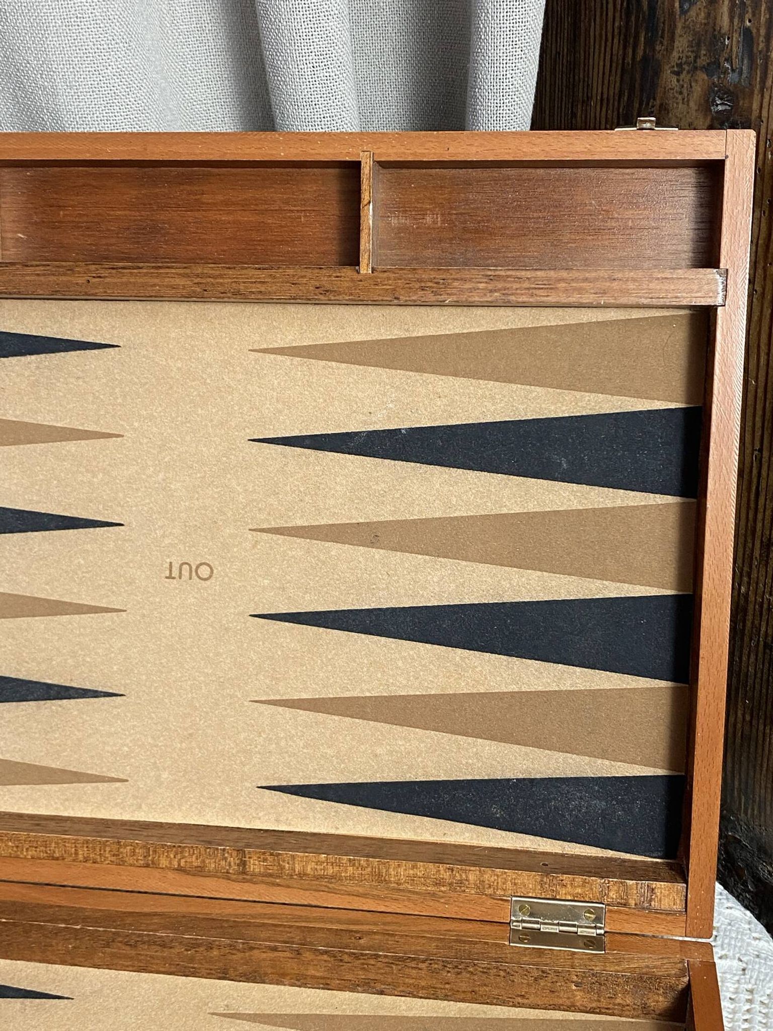 Jeu de backgammon, années 70/80, Dujardin