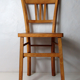 Chaise en bois vintage