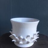 Vase hide pot sea urchin jean roger
