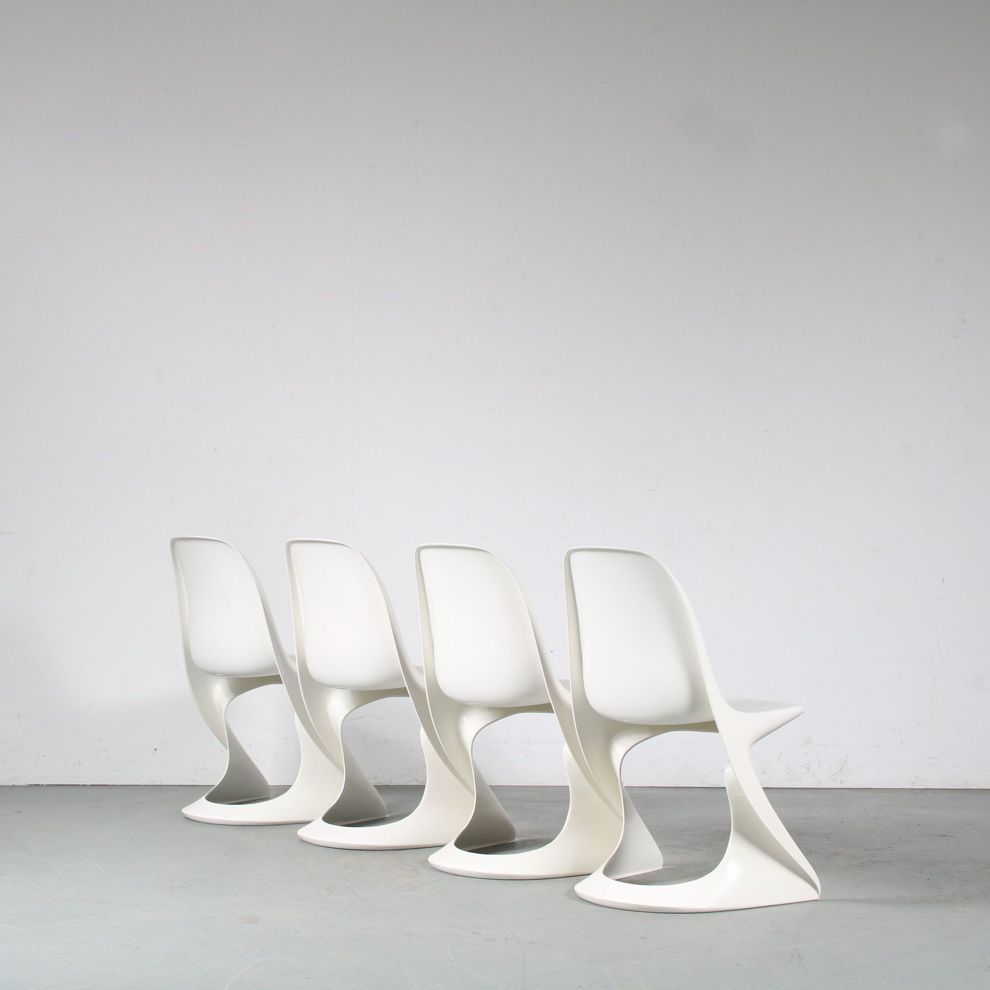 2000s White “Casalino” chair by Alexander Begge for Casala, Germany – Large Stock!