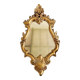 Vintage baroque style gold resin mirror