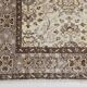 Vintage Brown & Beige Floral Bordered Rug, 184x268Cm