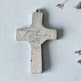 Ceramic wall cross signed Taburet