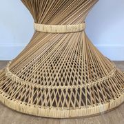 Diabolo rattan coffee table