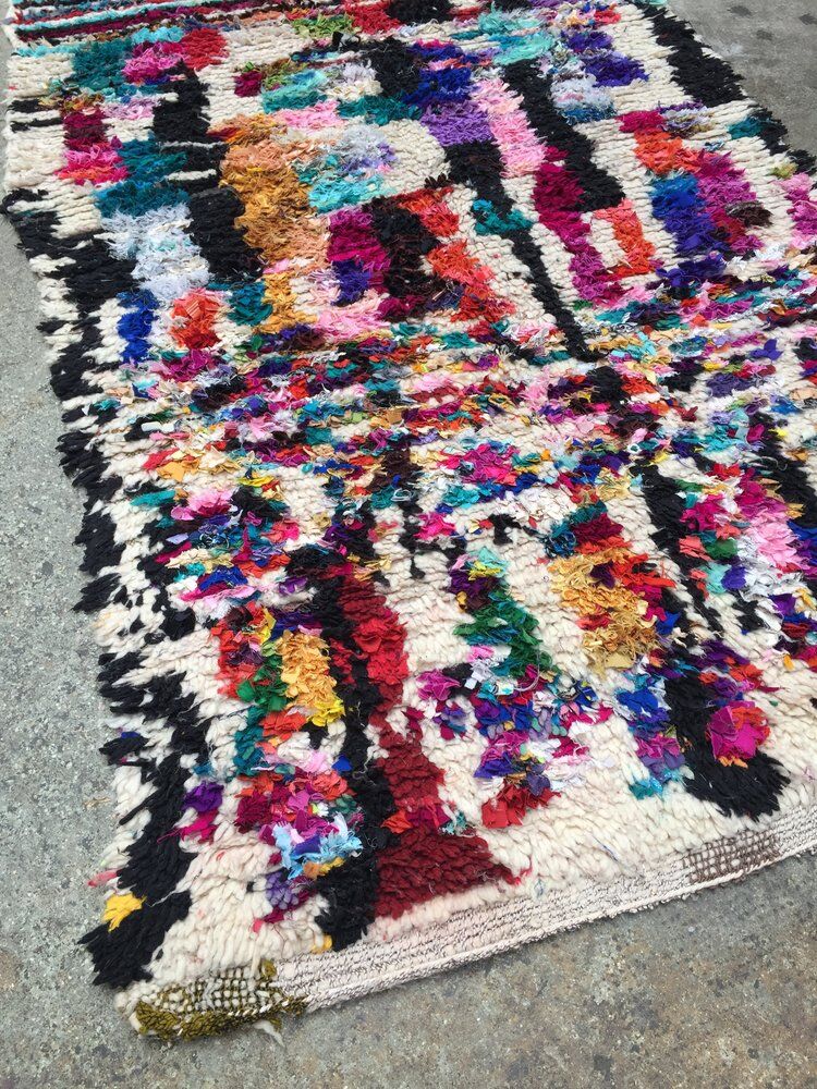 Carpet boucherouite 210 x 115 cm