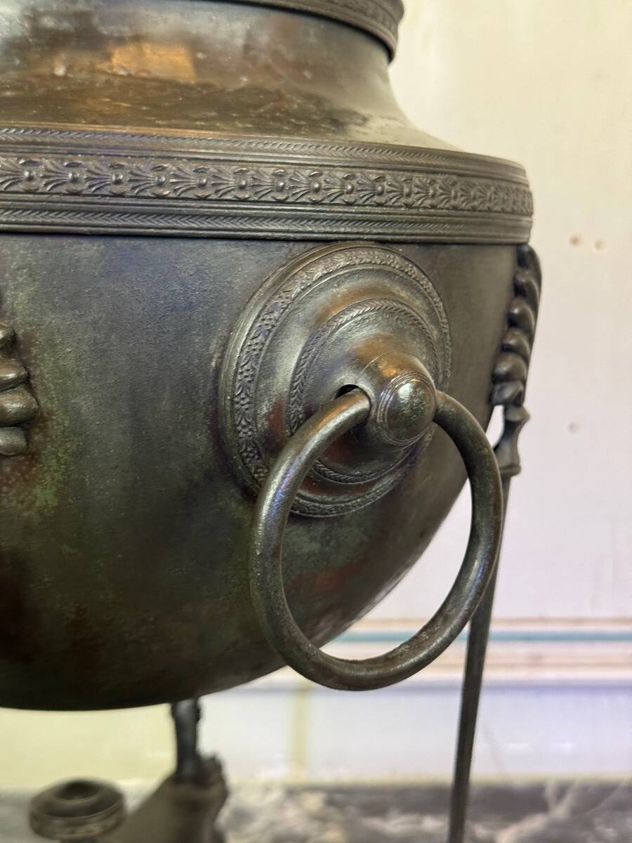 Neo-classical bronze samovar, Italy, 19th century