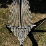 Harp style armchair
