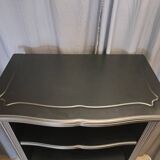 Tosconova black lacquered bookcase