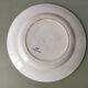 Round earthenware dish from Choisy le Roi Floréal