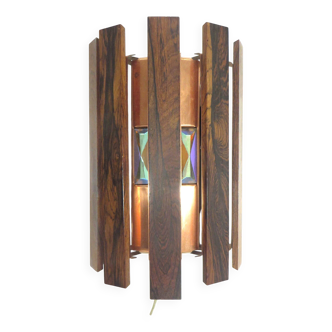 Vintage wall lamp by Werner Schou for Coronell Elektro Denmark made in the 70s