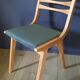 Pair of restored 1960s compass leg chairs