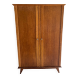 Vintage cupboard with compass feet