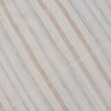 White Anatolian Oushak Hemp Kilim Rug, Reference 3664