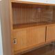Vitrine bibliothèque vintage moderniste années 50