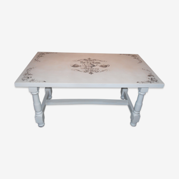 Table basse style shabby