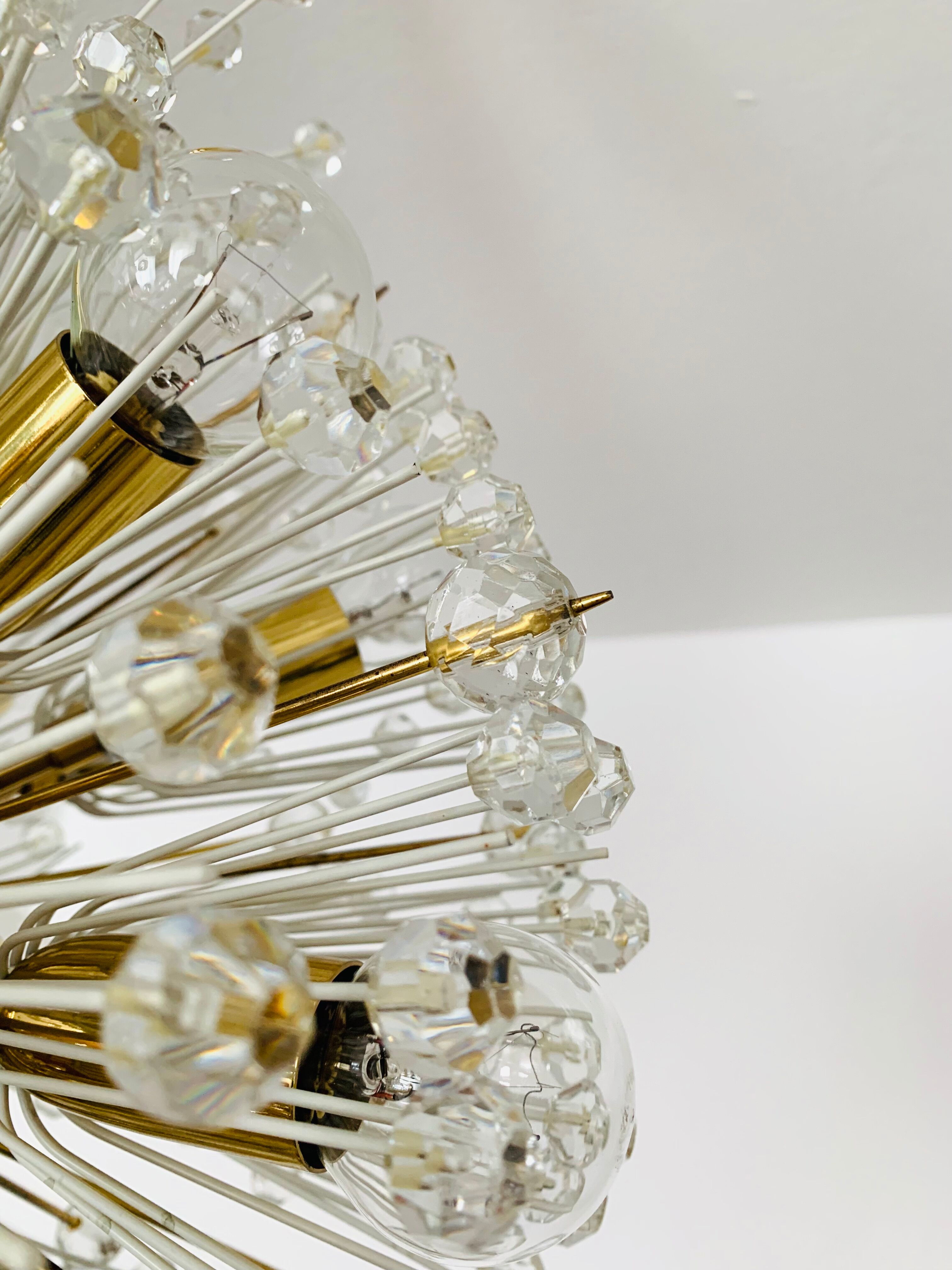 Dandelion Chandelier by Emil Stejnar for Rupert Nikoll