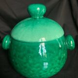 Delhomme brand handcrafted pottery soup tureen