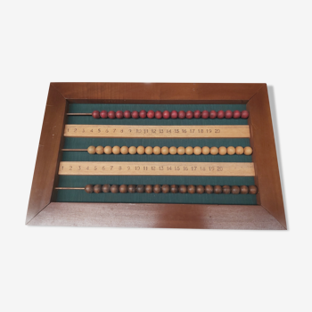 Vintage billiard marker abacus