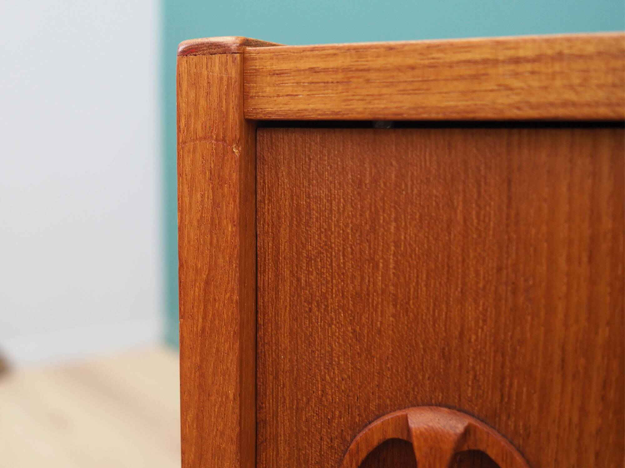 Teak cabinet, Danish design, 1970s, production: Denmark