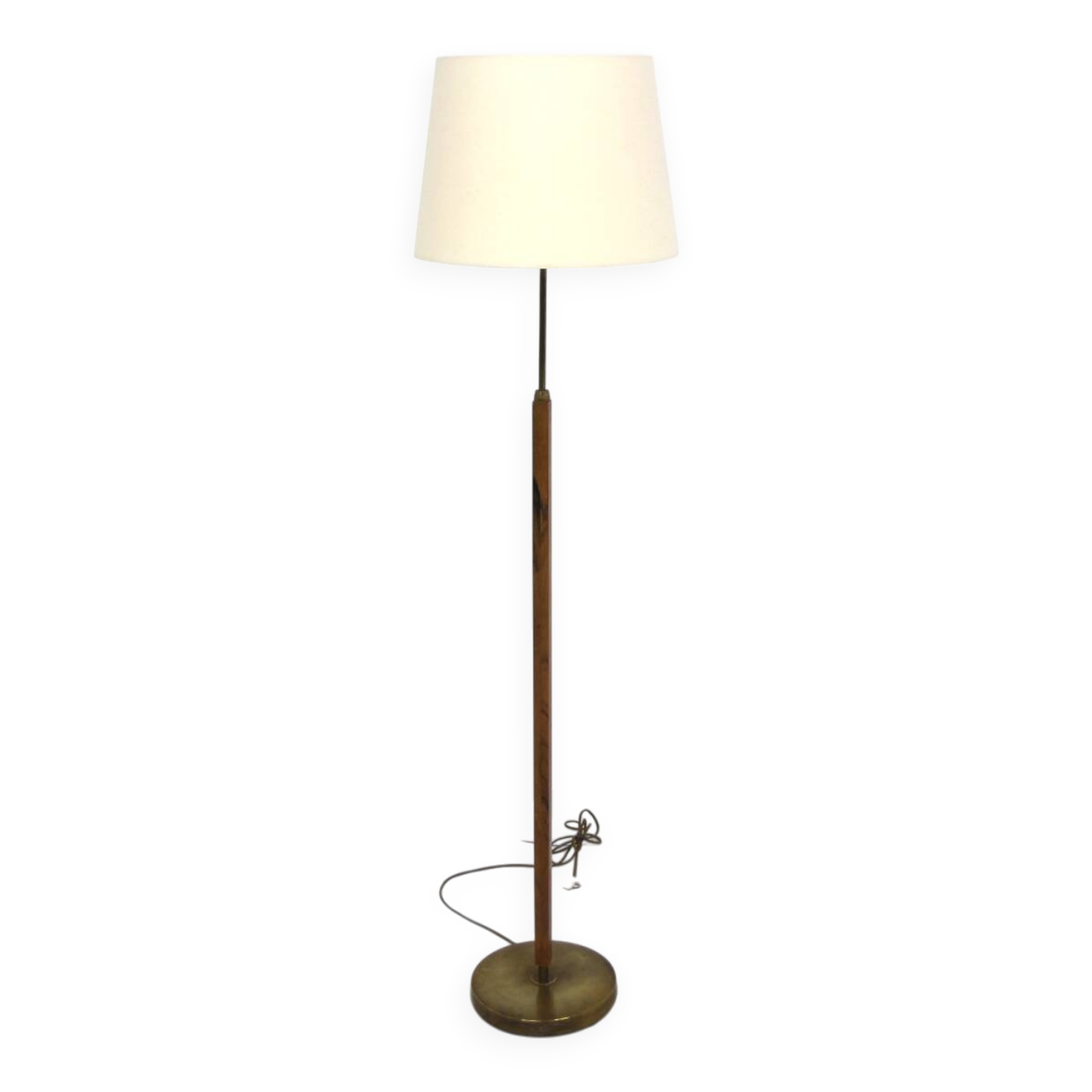 Metal floor lamp, Falkenberg Belysning, Sweden, 1950