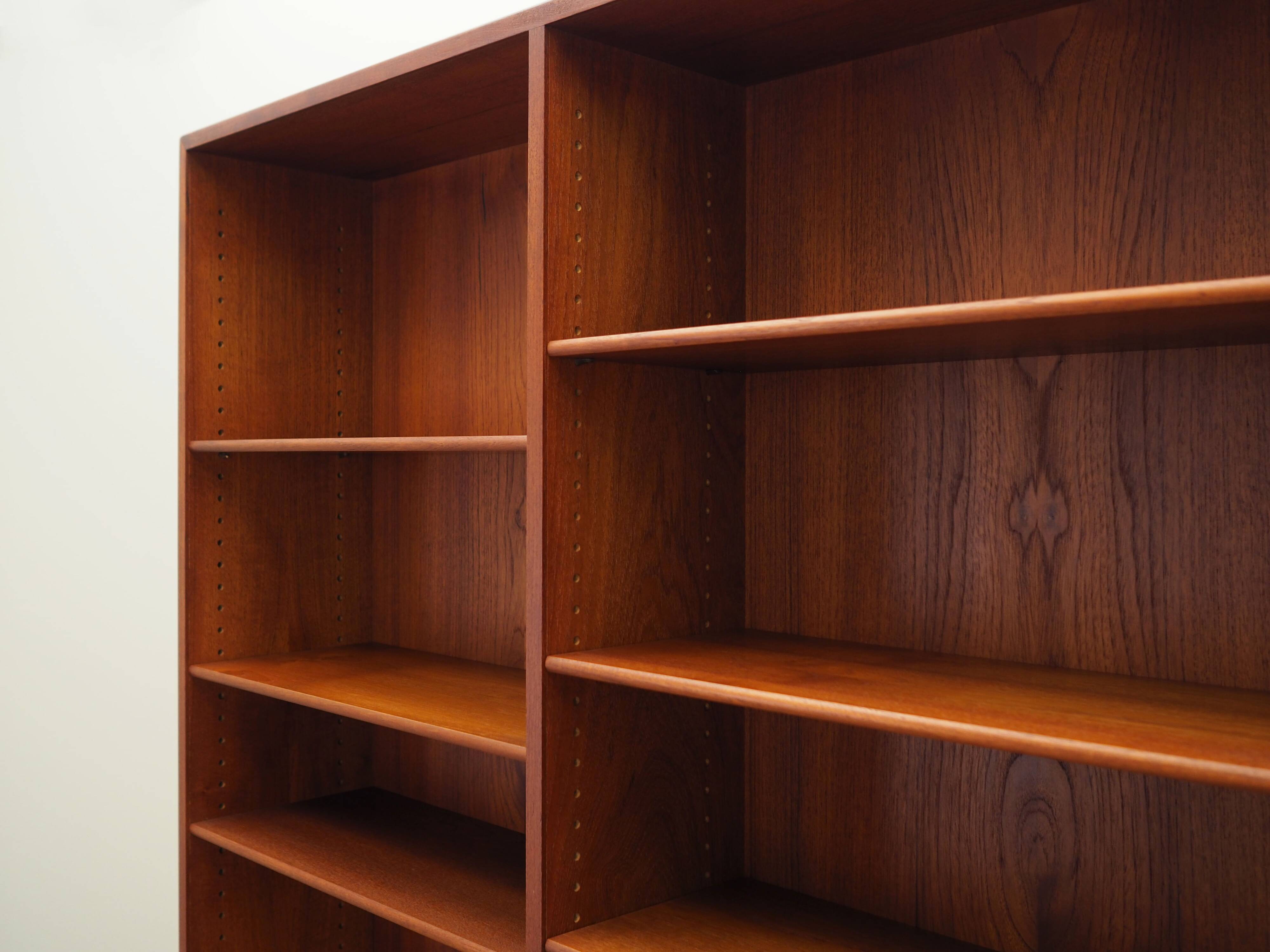 Teak bookcase, Danish design, 1960s, designer: Børge Mogensen